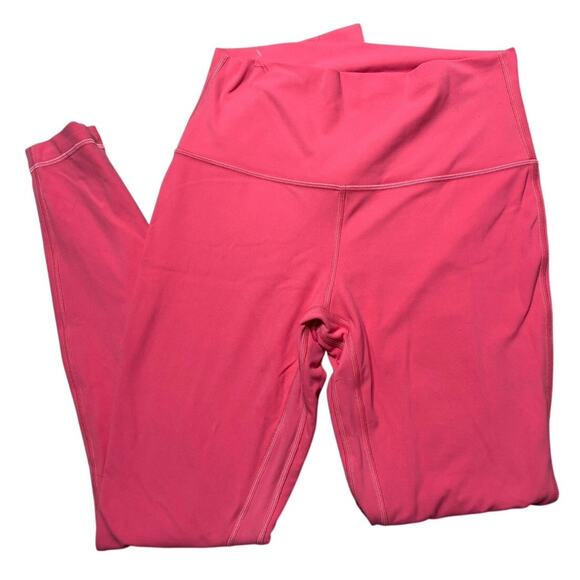 Lululemon Align High-Rise Workout Gym Yoga Leggings Size 8 (Hot Pink) - Picture 3 of 6